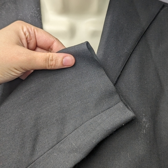 Eileen Fisher Petite Wool Open Front Blazer Sz PP/XSP - Picture 6 of 11